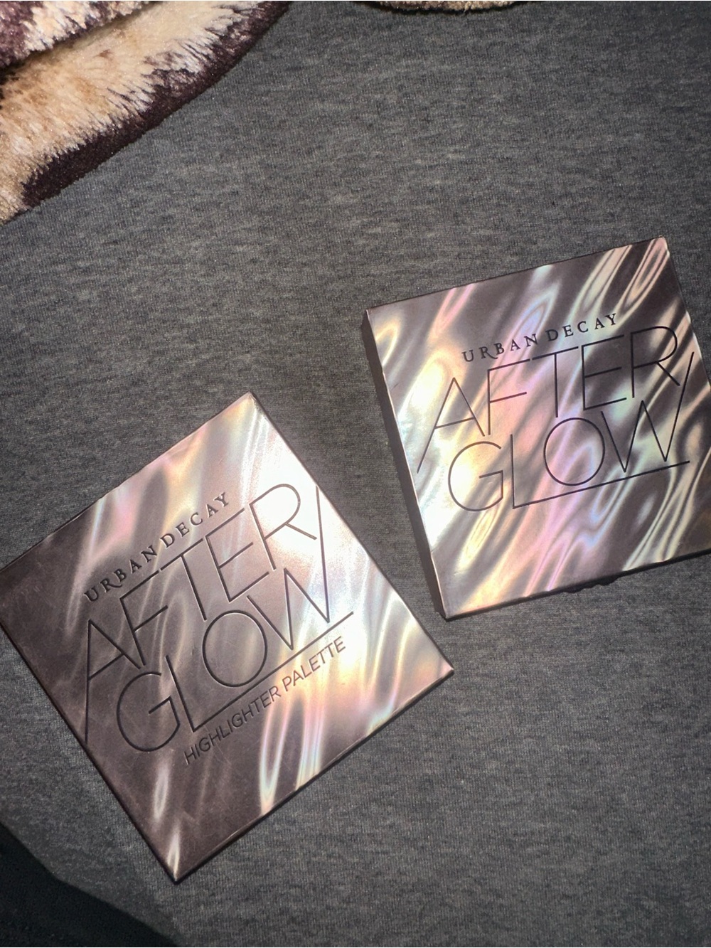 Urban Decay Afterglow Highlighter Palette - Iridescent Pearl & Taupe Sheen